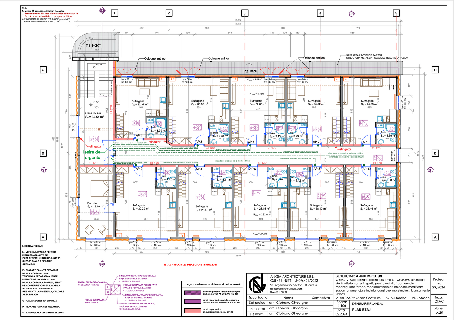 Plan Etaj